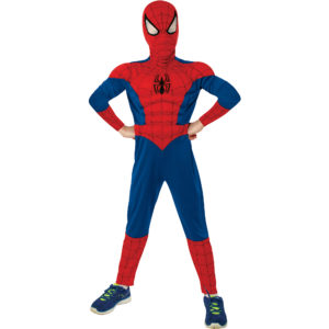 super hero Spider Man Muscular Costume